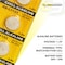 Exell Battery 10pk Exell Alkaline 1.5V Watch Battery Replaces AG10 389 LR54 EB-L1131 - alternate 2